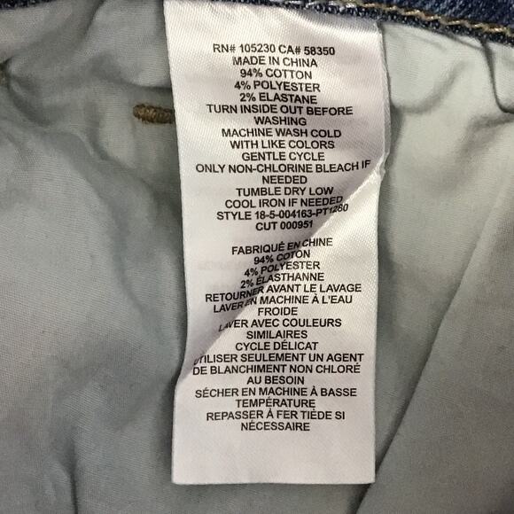 Current/Elliott The Stiletto Released Hem Armour Wash Slim Raw Hem Jeans sz 27 - Picture 7 of 11